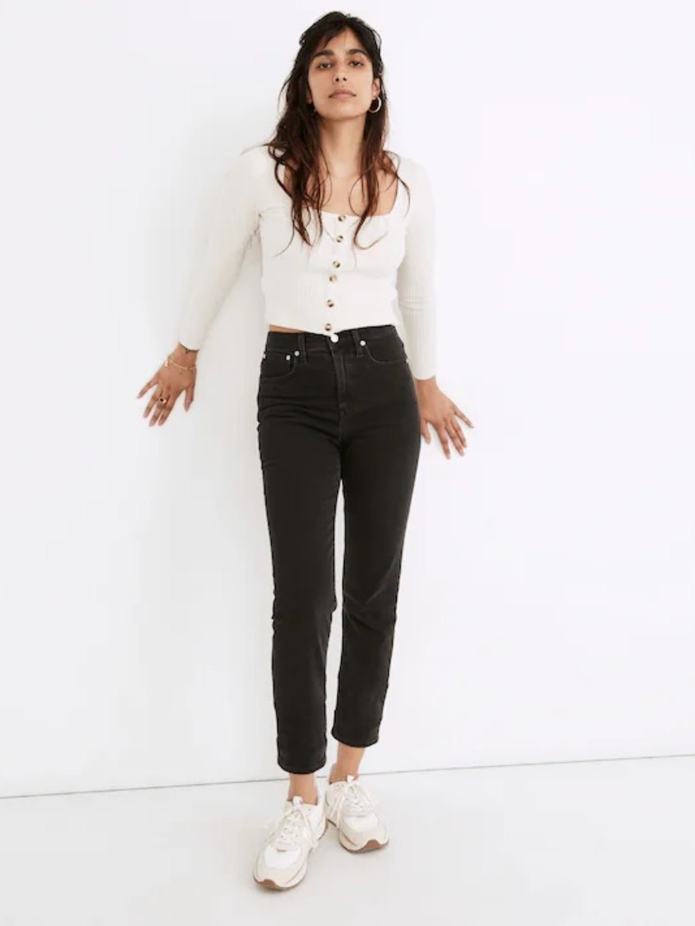 Madewell Classic Straight Jeans in Lunar Wash